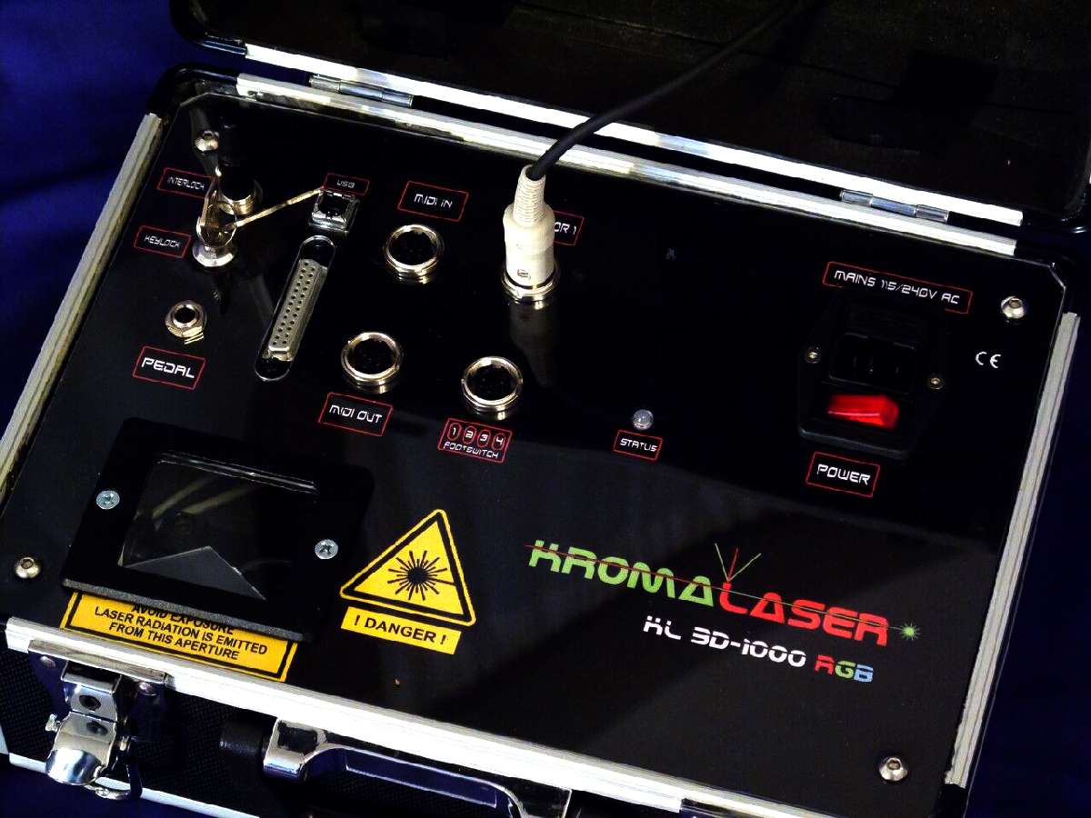 Laser harp Kromalaser